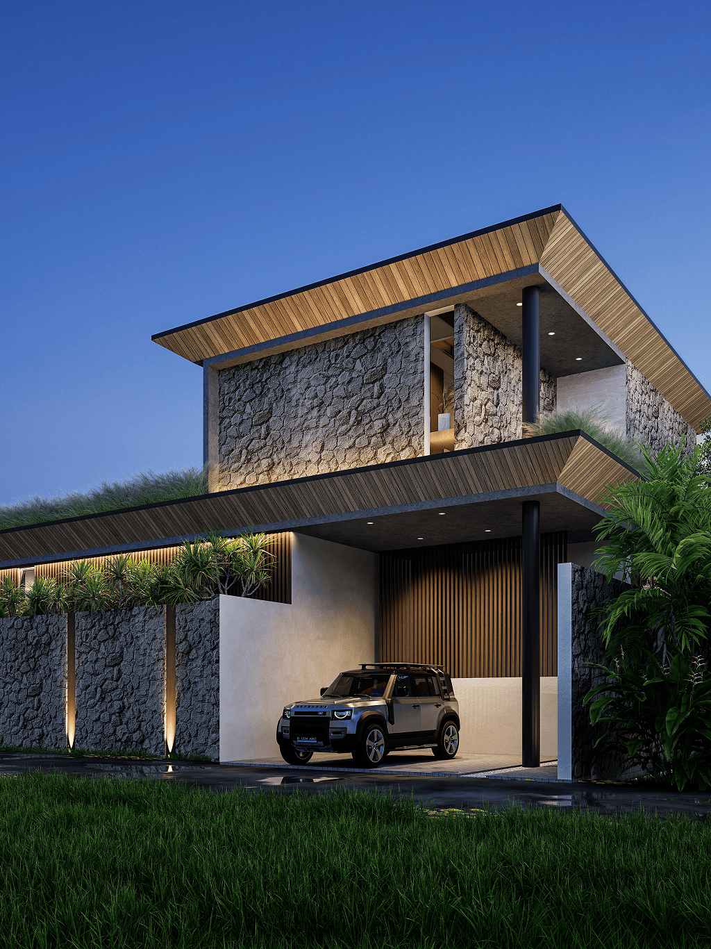 3-Bedroom villa view 1