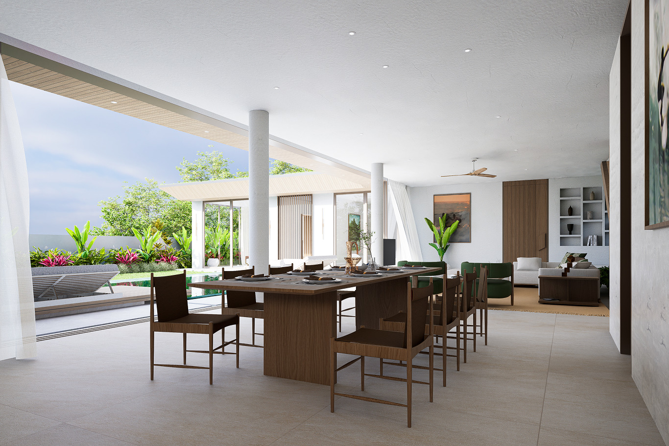 4-Bedroom villa view 3